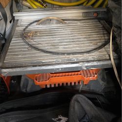 Ridgid Tile Saw 