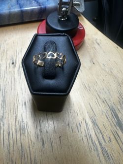 Gold Heart Ring