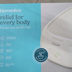 Homedics Theraspa Luxe Parrafin Bath *BRAND NEW *
