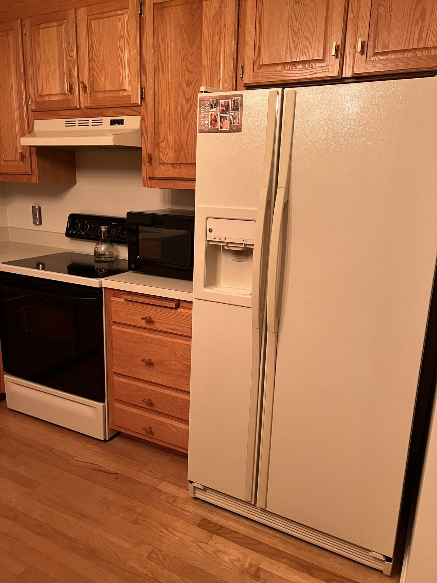 GE Side-By-Side Fridge