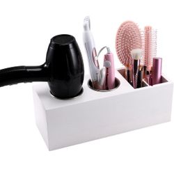 Hair Dryer Countertop Holder, Hair Tool Organizer Wall Mount, Blow Dryer Holder Cabinet Door Organizer, Bathroom Countertop Blow Dryer Holder and Curl