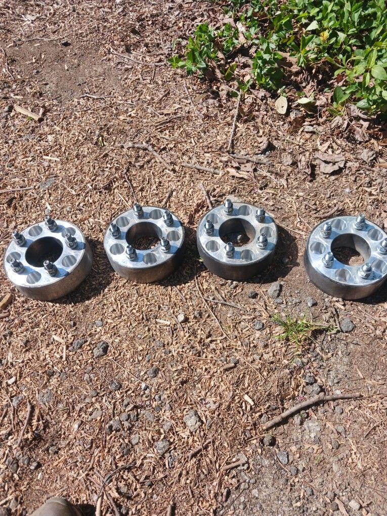 Billet 2 Inch Spacers 4.75 To 114.3