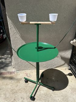 Green Bird Stand 