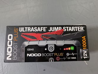 Noco boost plus jumpstart