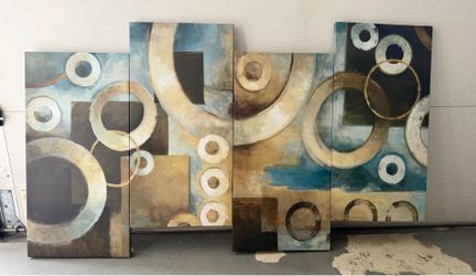 Hand Painted Canvas Wall Hanging Decoration