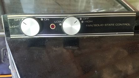 Black Ductless Stove Vent Hood