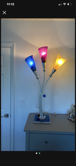 Table lamp 38 1/2” high