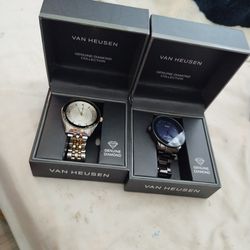 2 Watches Van Heusen $90