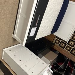 White Nice New Bedroom Set!