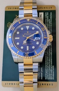 Rolex Submariner Date 116613LB “Bluesy” 2012