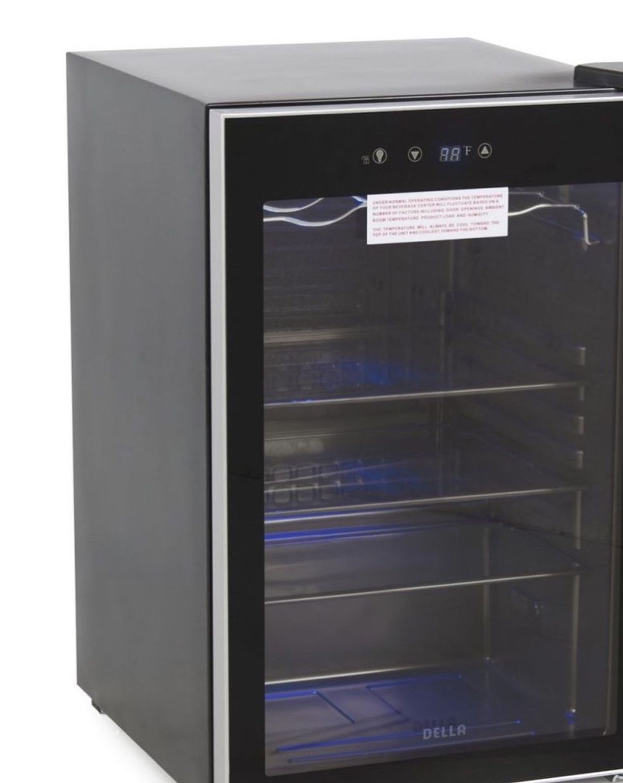 DELLA 048-GM-48198 Beverage Wine Cooler Mini Refrigerator
