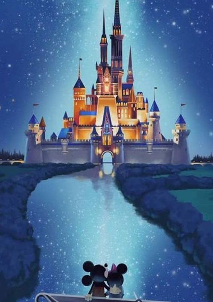 Disney Castle 5D Diamond Painting 12"x16"