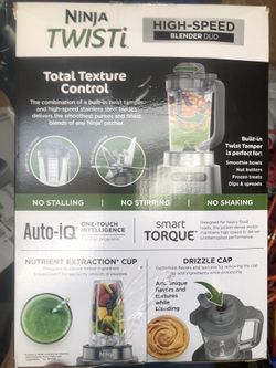 Ninja Twisti High Speed Blender Duo Open Box for Sale in Whittier, CA -  OfferUp