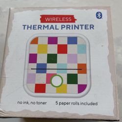 Core Innovations CTP500SM Wireless Mini Portable Inkless Thermal Printer & Label Maker