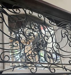 Dresser with mirror