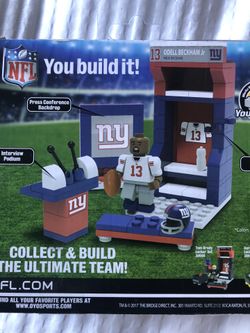 odell beckham jr. Mega blocks toy