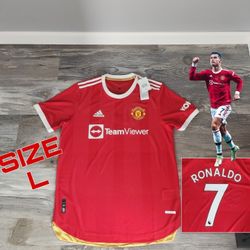 Adidas Manchester United Ronaldo #7 2020/2021 Home Authentic Jersey