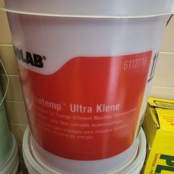 Ecolab Ecotemp Ultra Klene Dish Washer Detergent  5 Gallon Bucket