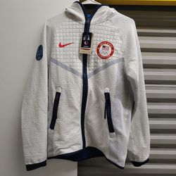 Nike USA Olympic Jacket Mens Small New With Tags