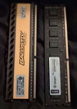 Ballistix Tactical DDR3 RAM Sticks (2)