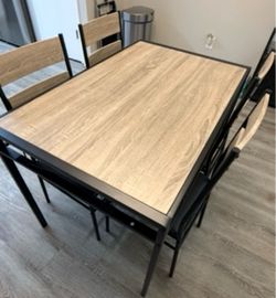Dining Table Set for 4