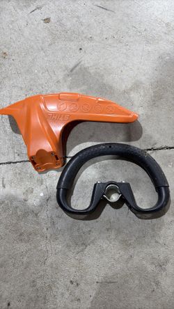 Stihl FS 91R Grass Guard and handle.