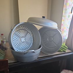 Vaporera De 3 Niveles