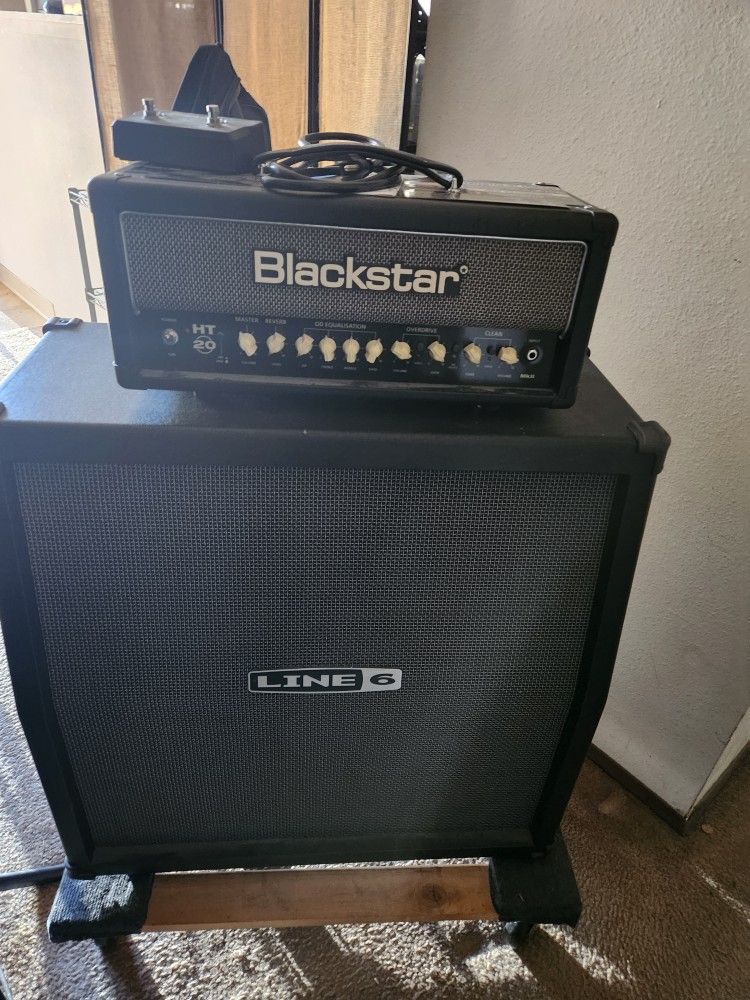 Tube Amp Head And Cabinet