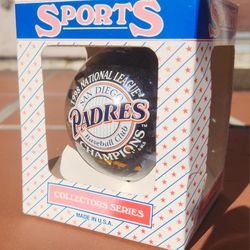 Padres 1998 World Series Collector's Series - unique glass ornament