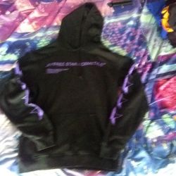 Jeffree Star Cosmetics Hoodie Black Purple Medium
