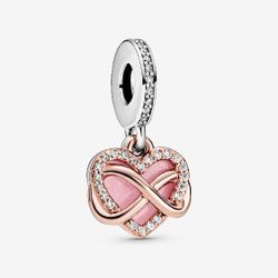 Pandora Shining Eternity Symbol Heart Charm