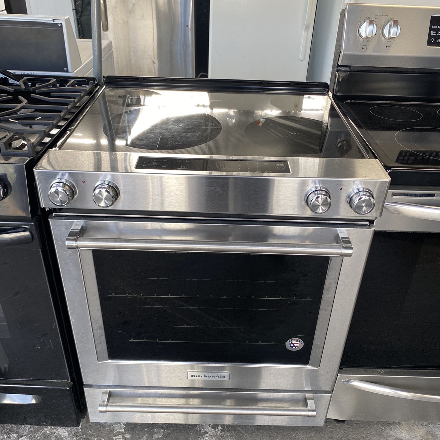 Kitchen Aid Slidden In Electric Stove 