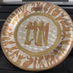 Egyptian Musicians Copper Plate