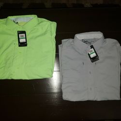 NEW UNDER ARMOUR FISHING SHIRTS 