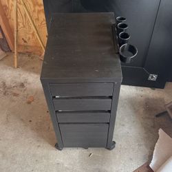 Salon Cart With 4 Drawers 