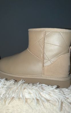UGG Classic Mini Quilted Leather Boot