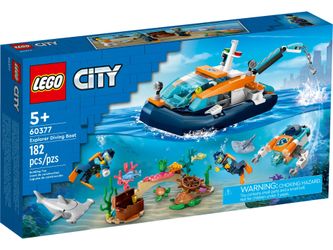 Lego City- Explorer Diving Boat 