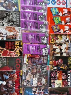 100 Sports magazines books memorabilia