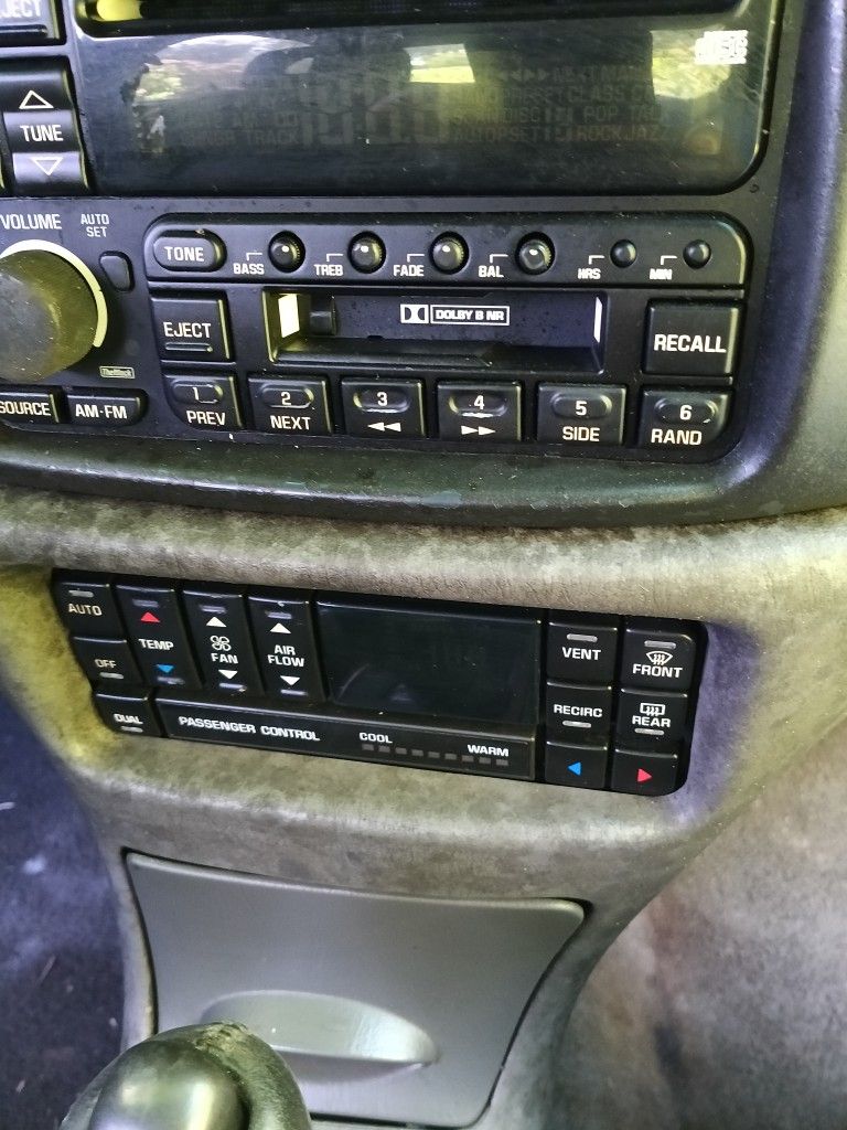 Car Radio And Air Conditioner