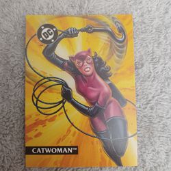 1994 Catwoman Card Legends Of Batman