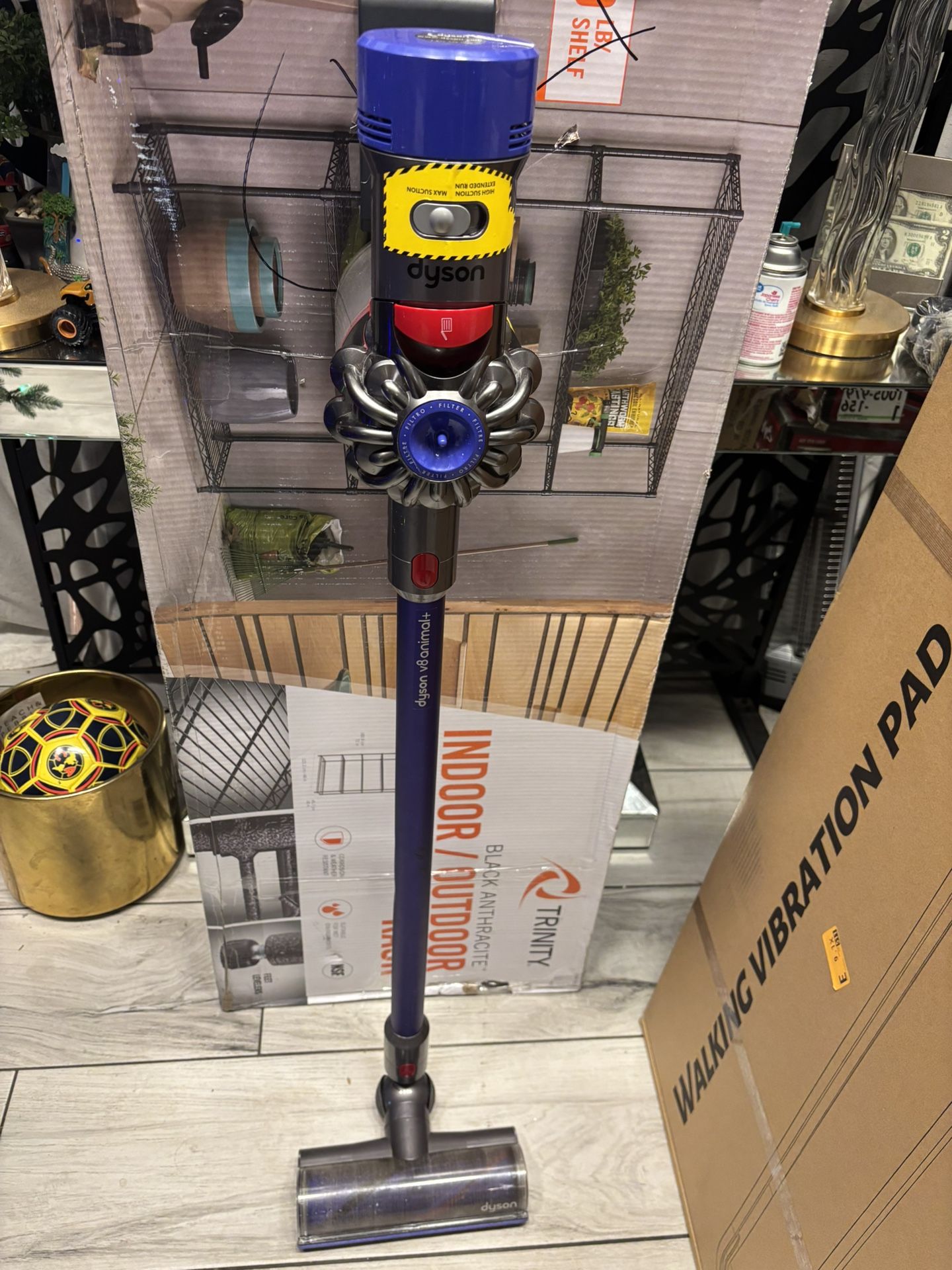 Dyson V8 Cordless Vacuum, Cleans Hard Floors and Carpets, Detangles, Converts to Handheld