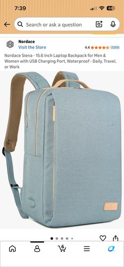 New Nordace Siena smart backpack