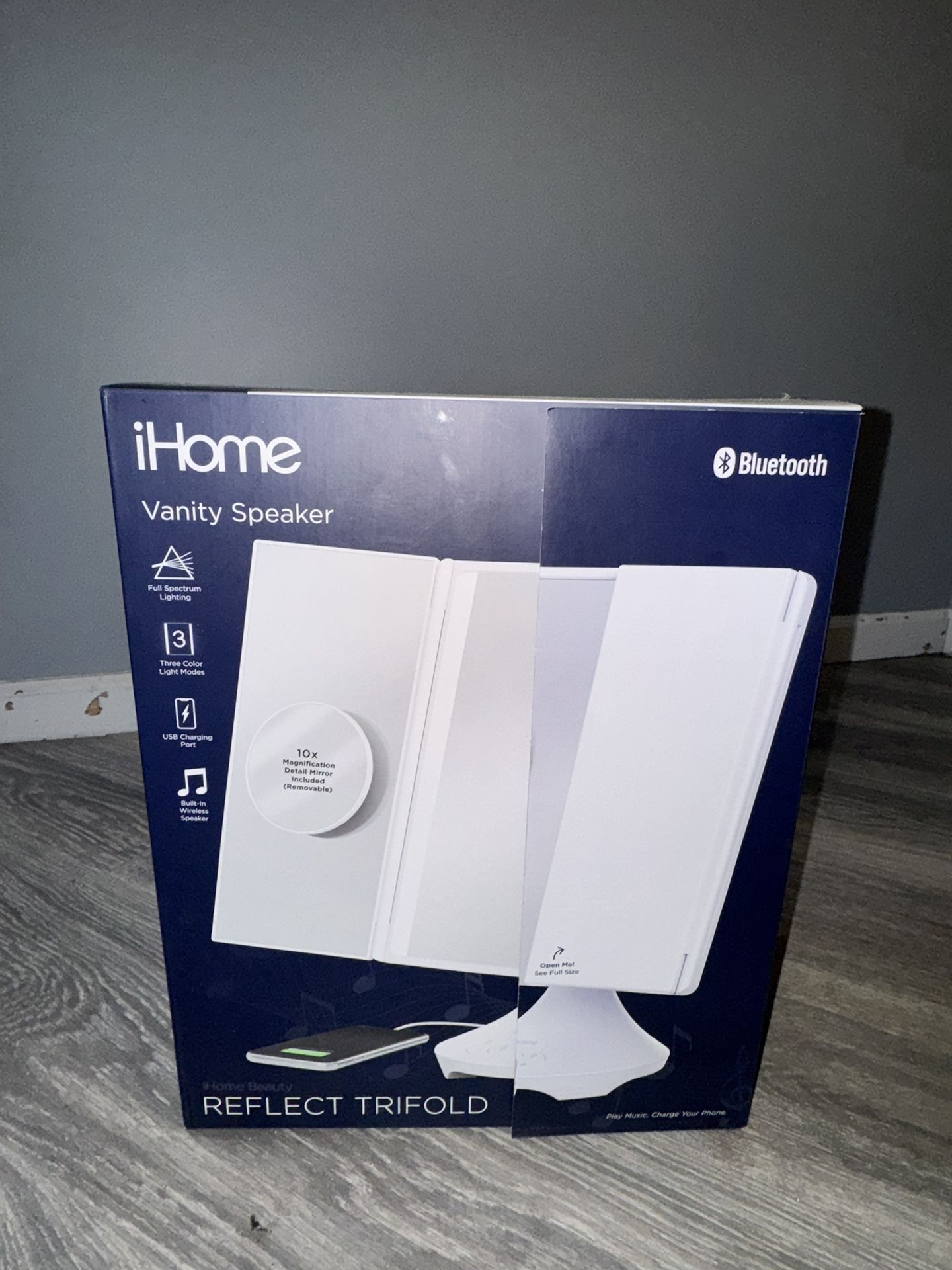 Ihome Lux Ihome Vanity Speaker Walmart IHome Vanity Mirror