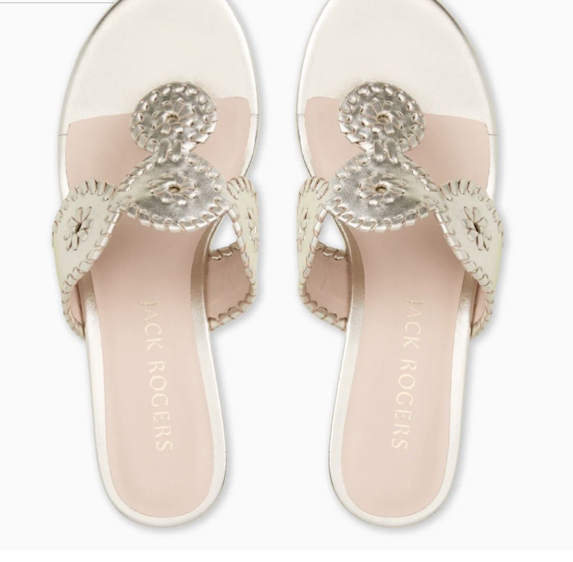 New Jack Rogers Platinum Kimberly Mid Wedge