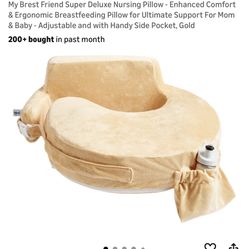 Gold My Brest Friend Pillow Retails $69