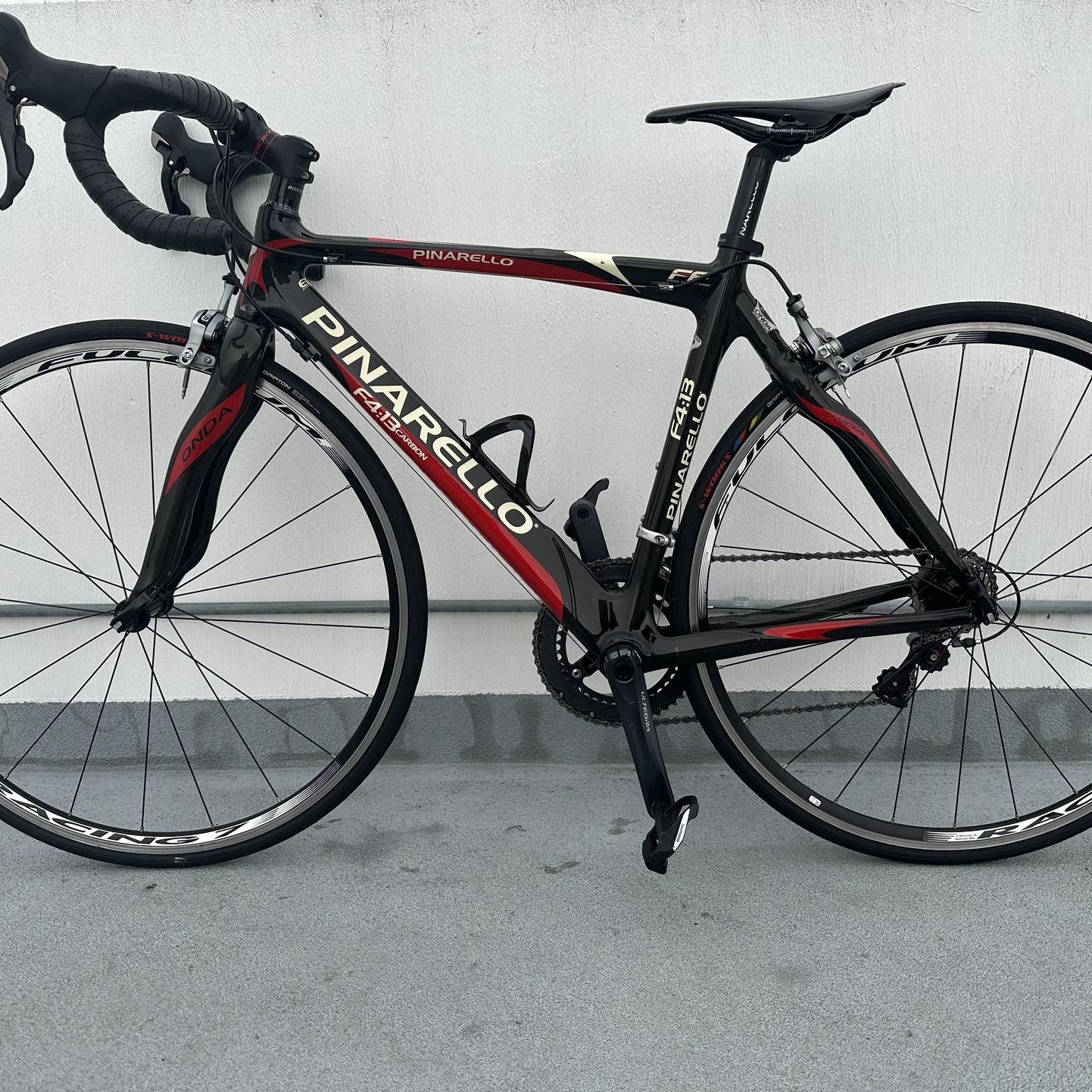 PINARELLO FP QUATRO 2011 red 465s Pinarello Quattro 0 Carbon, F4:13 1