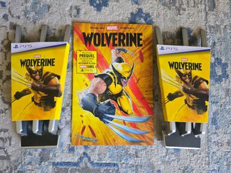 2 SDCC 2026 Comic Con Marvel Exclusive PS5 Wolverine Claws and Prequel Comic Book