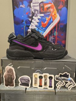 Size 12 Nike RTFKT x Dunk "Genesis V" Void- Brand New in Box with Mods NIB