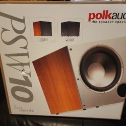 Polk PSW10 Powered Subwoofer