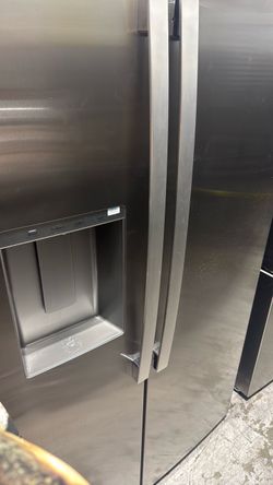 Stainless Steel Side-by-Side Refrigerator